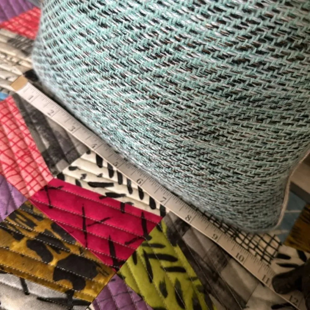 Janell Wysock Pillow Hand Loomed Down Filled